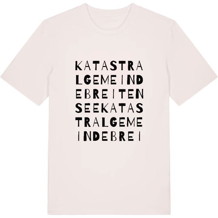 Katastralgemeinde Breitensee ordleg T-shirt – t-shirt fra PinShirt