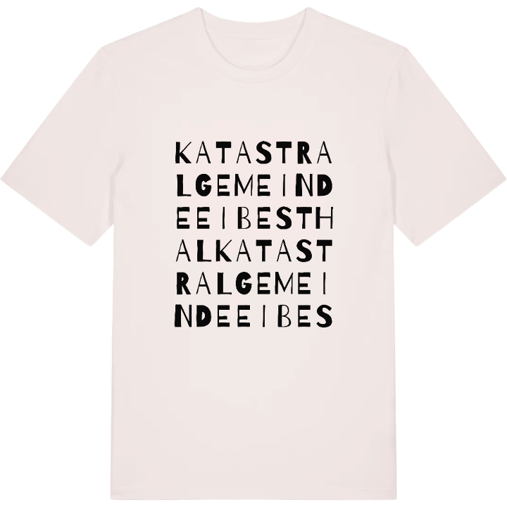 Katastralgemeinde Eibesthal ordleg T-shirt – t-shirt fra PinShirt