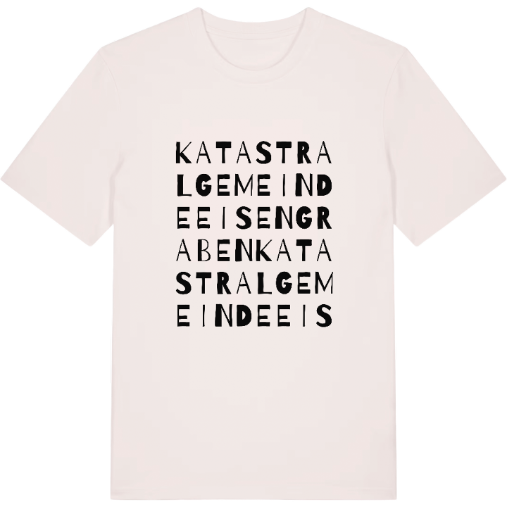 Katastralgemeinde Eisengraben ordleg T-shirt – t-shirt fra PinShirt