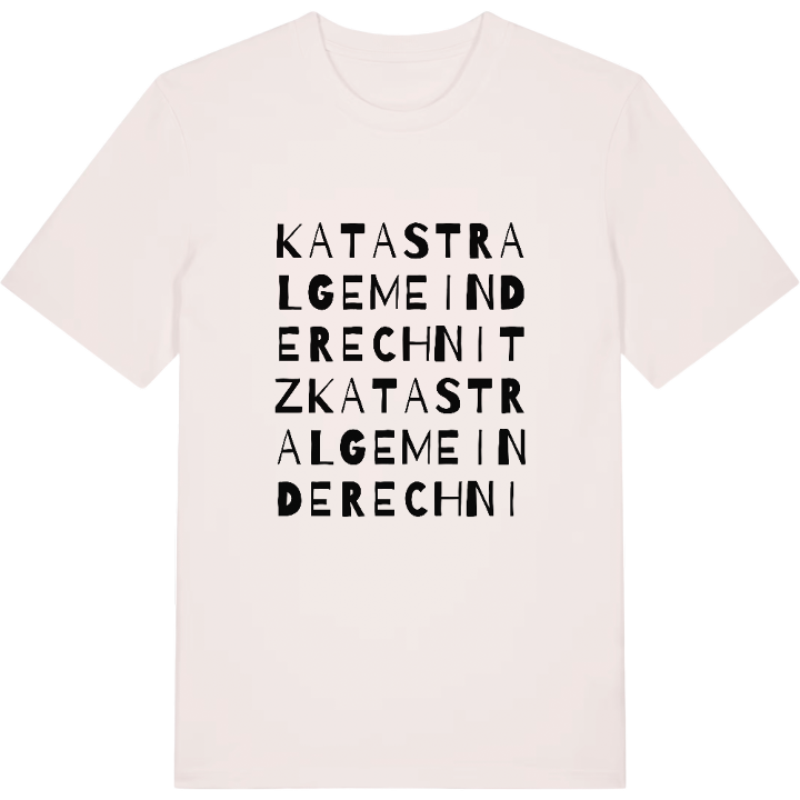 Katastralgemeinde Rechnitz ordleg T-shirt – t-shirt fra PinShirt