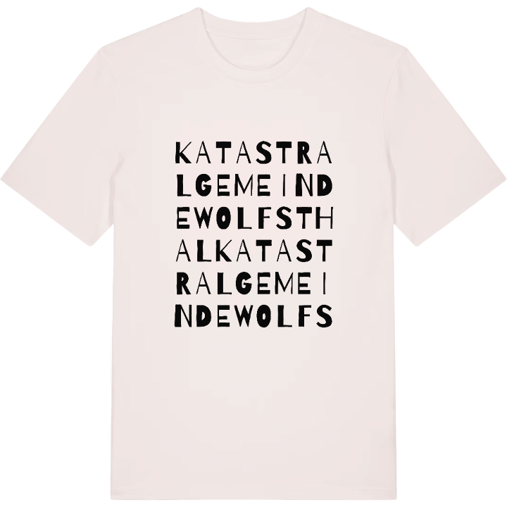 Katastralgemeinde Wolfsthal ordleg T-shirt – t-shirt fra PinShirt
