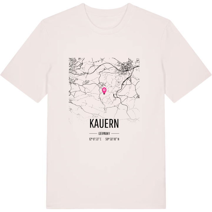 Kauern kort T-shirt – t-shirt fra PinShirt