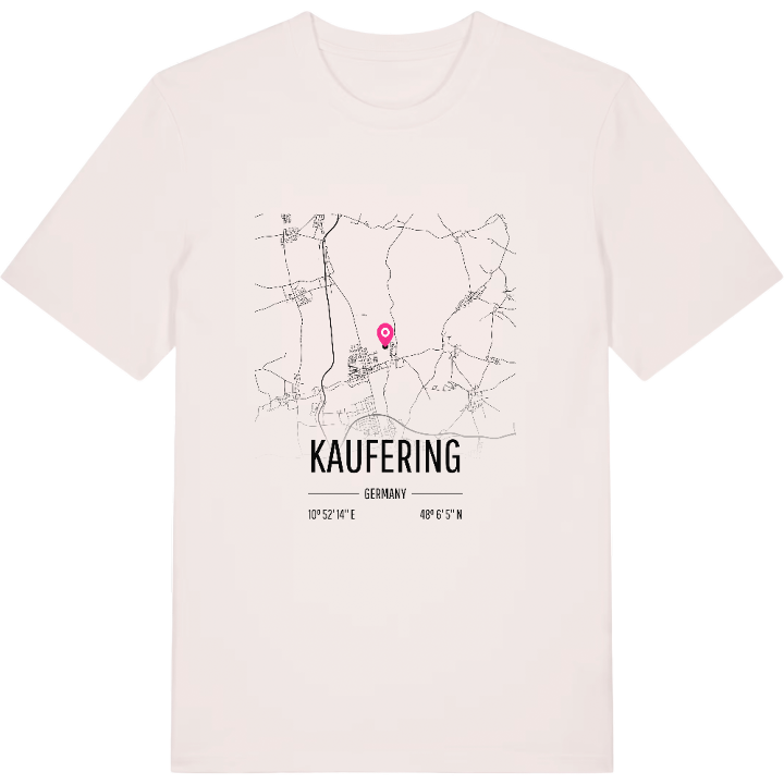 Kaufering kort T-shirt – t-shirt fra PinShirt
