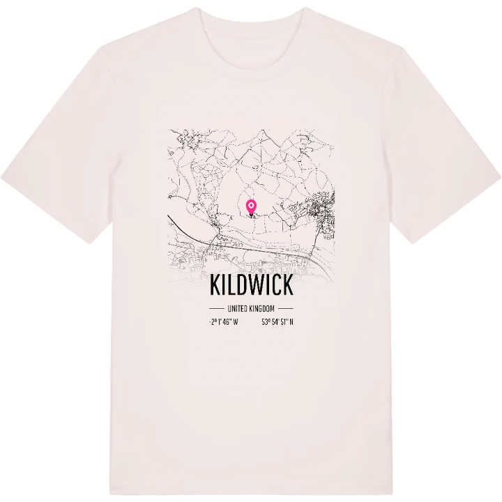 Kildwick kort T-shirt – t-shirt fra PinShirt