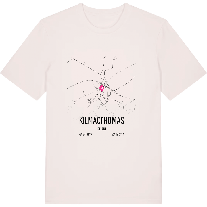 Kilmacthomas kort T-shirt – t-shirt fra PinShirt