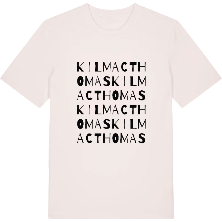 Kilmacthomas ordleg T-shirt – t-shirt fra PinShirt