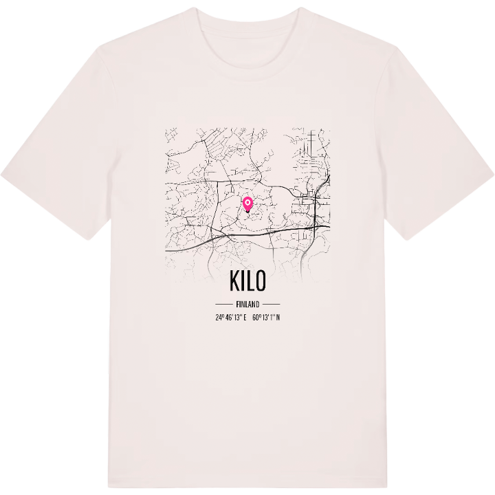 Kilo kort T-shirt – t-shirt fra PinShirt