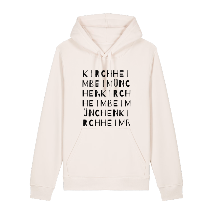 Kirchheim bei München ordleg hættetrøje – hættetrøje fra PinShirt