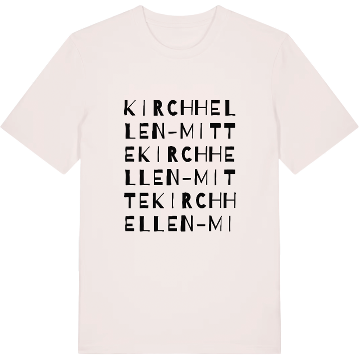 Kirchhellen-Mitte ordleg T-shirt – t-shirt fra PinShirt