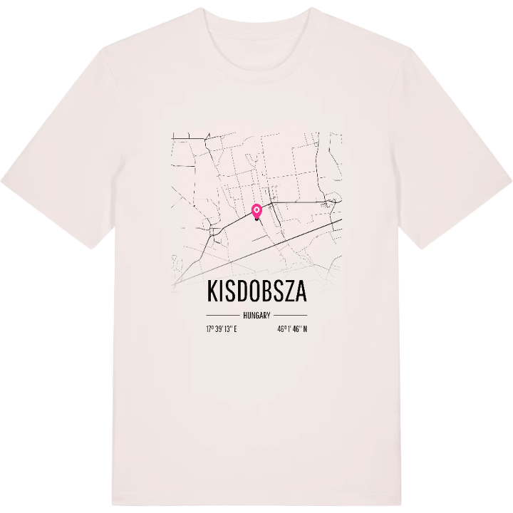 Kisdobsza kort T-shirt – t-shirt fra PinShirt