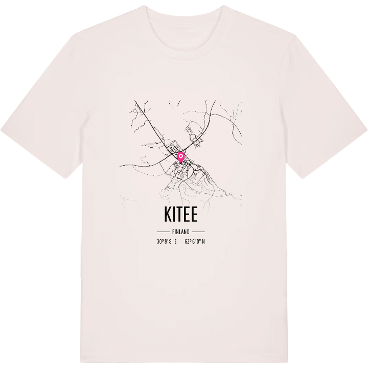 Kitee kort T-shirt – t-shirt fra PinShirt