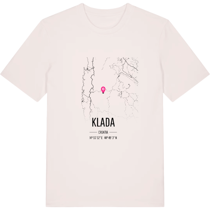 Klada kort T-shirt – t-shirt fra PinShirt