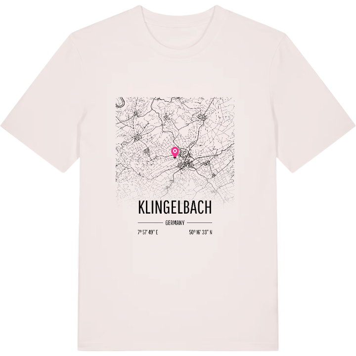 Klingelbach kort T-shirt – t-shirt fra PinShirt