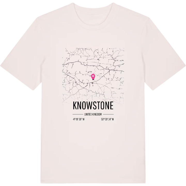 Knowstone kort T-shirt – t-shirt fra PinShirt