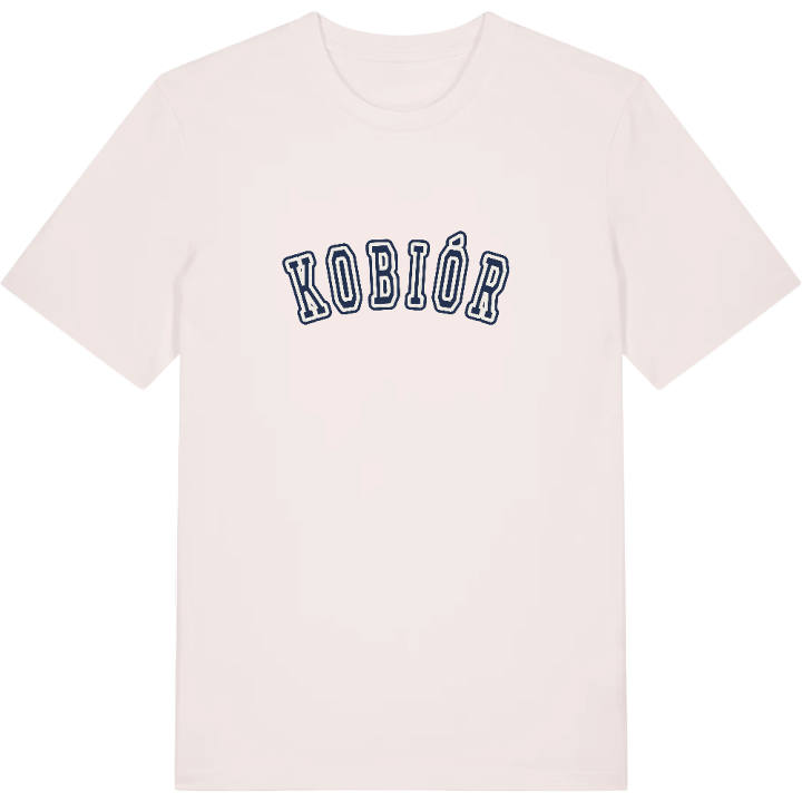 Kobiór college T-shirt – t-shirt fra PinShirt