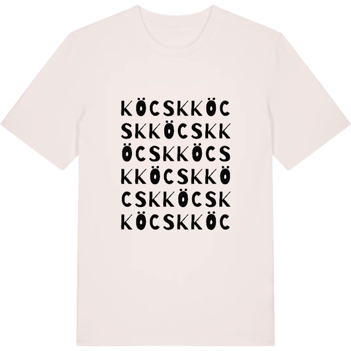Köcsk ordleg T-shirt – t-shirt fra PinShirt