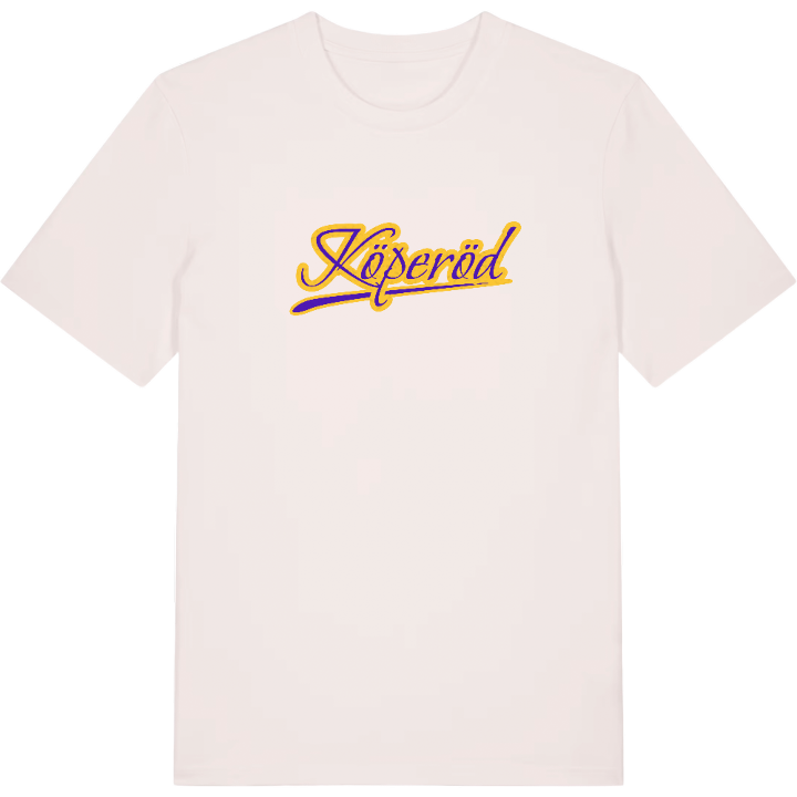 Köperöd baseball T-shirt – t-shirt fra PinShirt