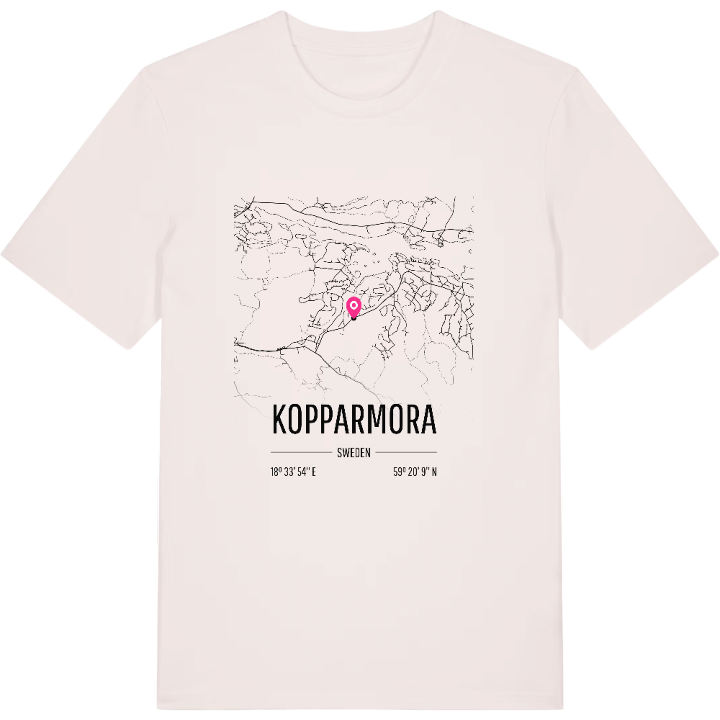 Kopparmora kort T-shirt – t-shirt fra PinShirt
