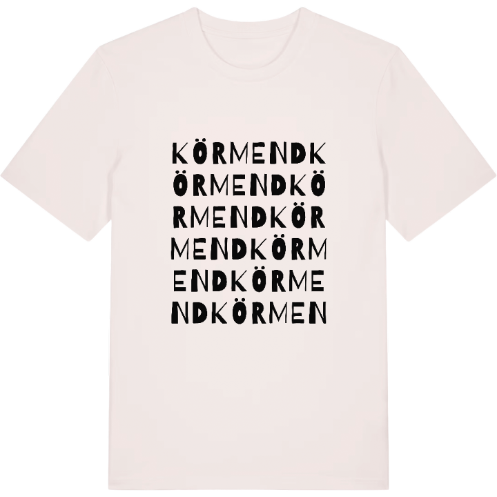 Körmend ordleg T-shirt – t-shirt fra PinShirt
