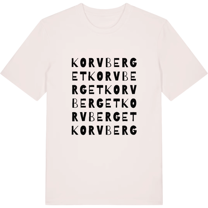 Korvberget ordleg T-shirt – t-shirt fra PinShirt