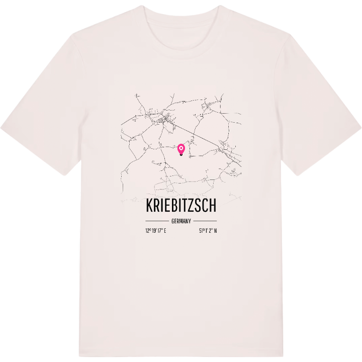 Kriebitzsch kort T-shirt – t-shirt fra PinShirt