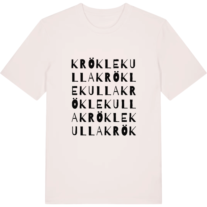 Kröklekulla ordleg T-shirt – t-shirt fra PinShirt