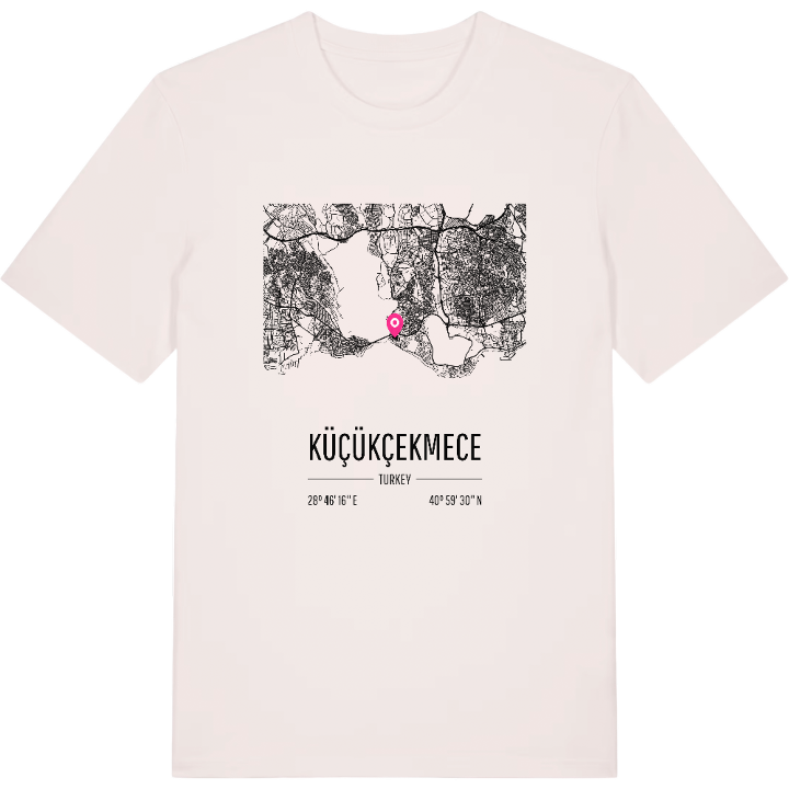 Küçükçekmece kort T-shirt – t-shirt fra PinShirt