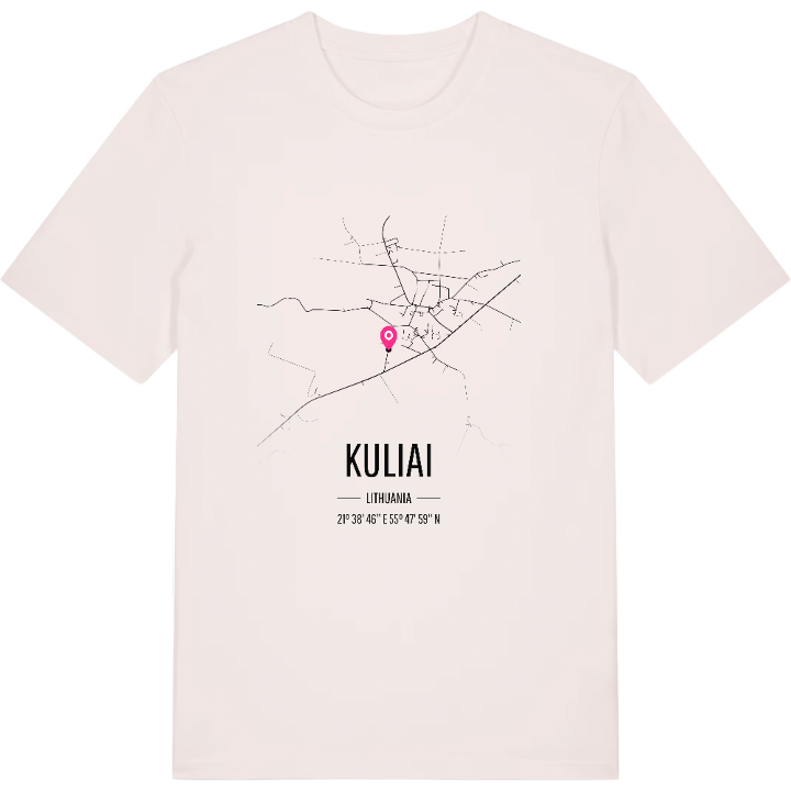 Kuliai kort T-shirt – t-shirt fra PinShirt