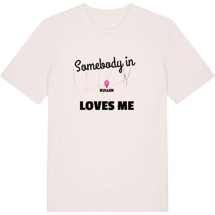 Nogen i Kullen elsker mig T-shirt – t-shirt fra PinShirt