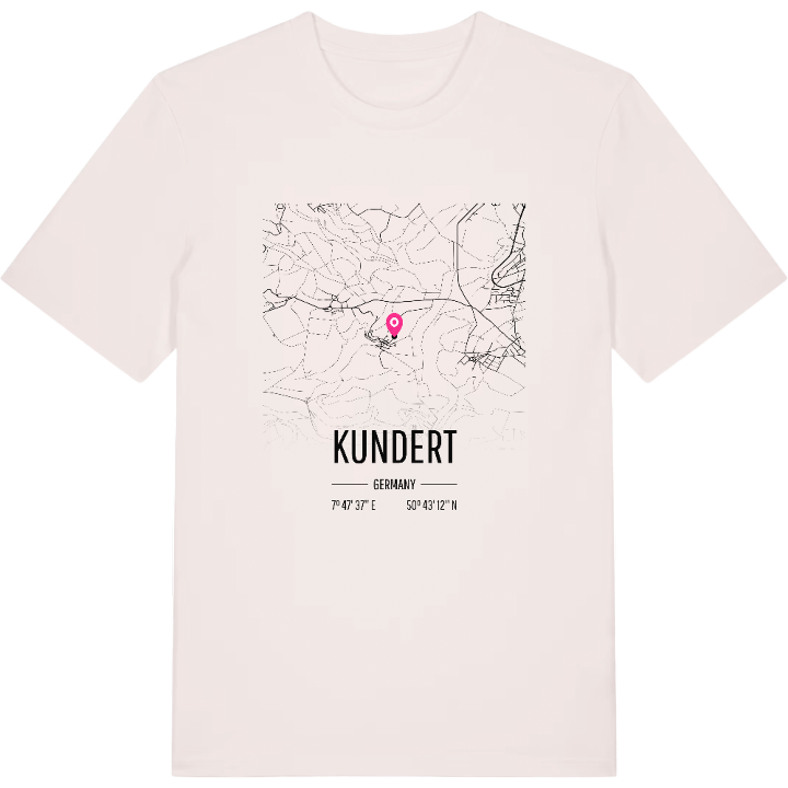 Kundert kort T-shirt – t-shirt fra PinShirt