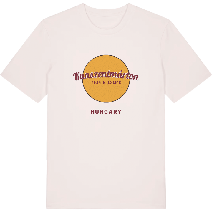 Kunszentmárton cirkel T-shirt – t-shirt fra PinShirt