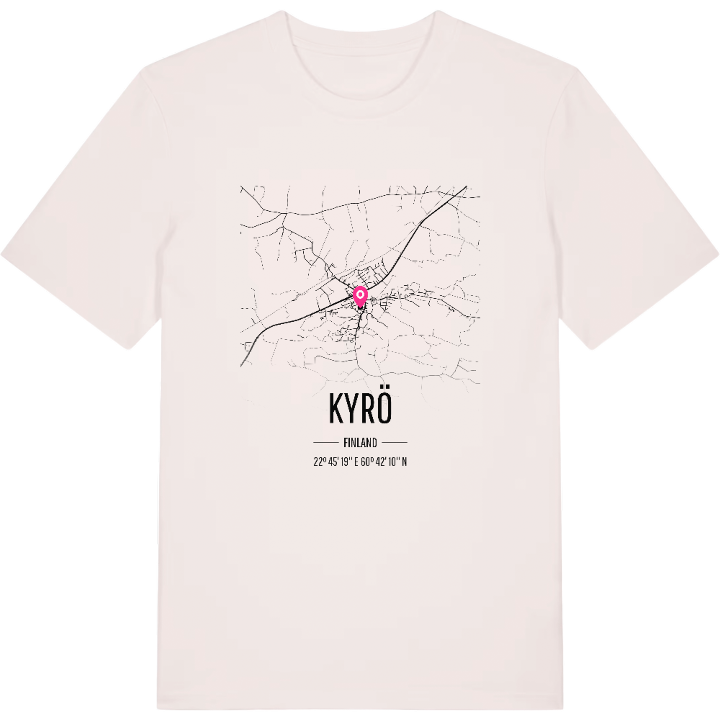 Kyrö kort T-shirt – t-shirt fra PinShirt