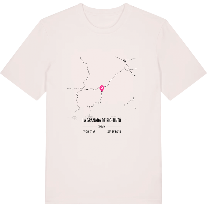 La Granada de Río-Tinto kort t-shirt – t-shirt fra PinShirt