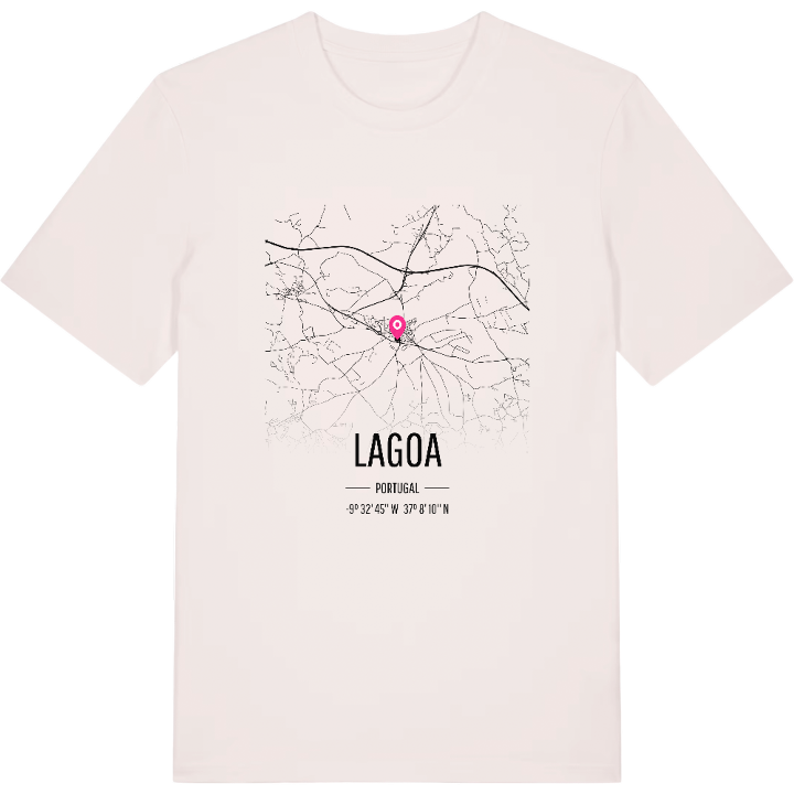 Lagoa kort T-shirt – t-shirt fra PinShirt