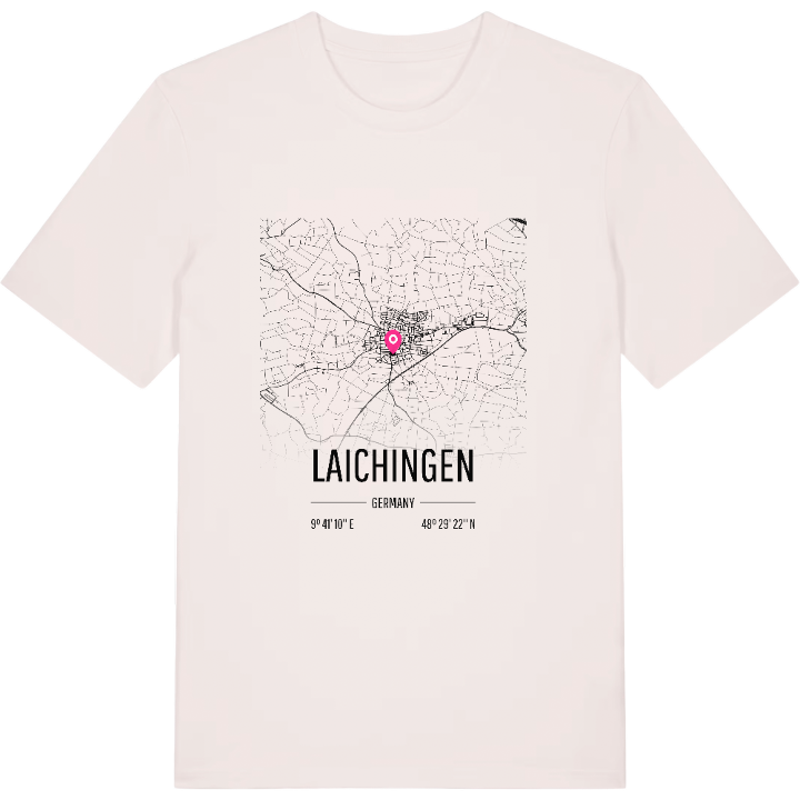Laichingen kort T-shirt – t-shirt fra PinShirt