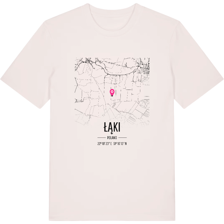 Łąki kort T-shirt – t-shirt fra PinShirt