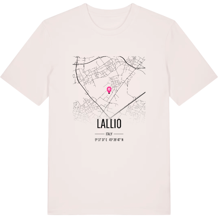 Lallio kort T-shirt – t-shirt fra PinShirt