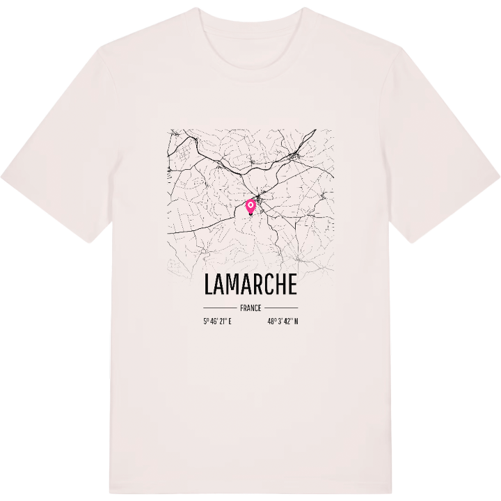 Lamarche kort T-shirt – t-shirt fra PinShirt