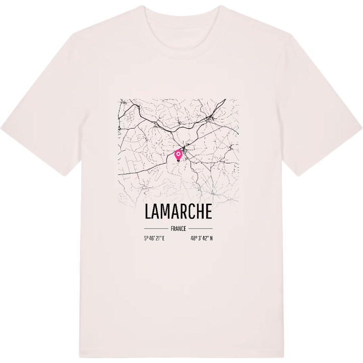 Lamarche kort T-shirt – t-shirt fra PinShirt