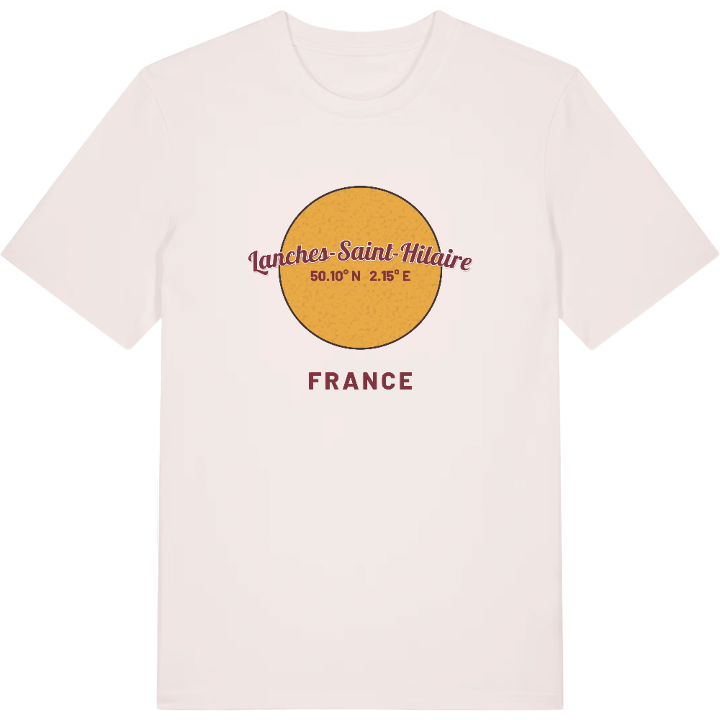 Lanches-Saint-Hilaire cirkel T-shirt – t-shirt fra PinShirt