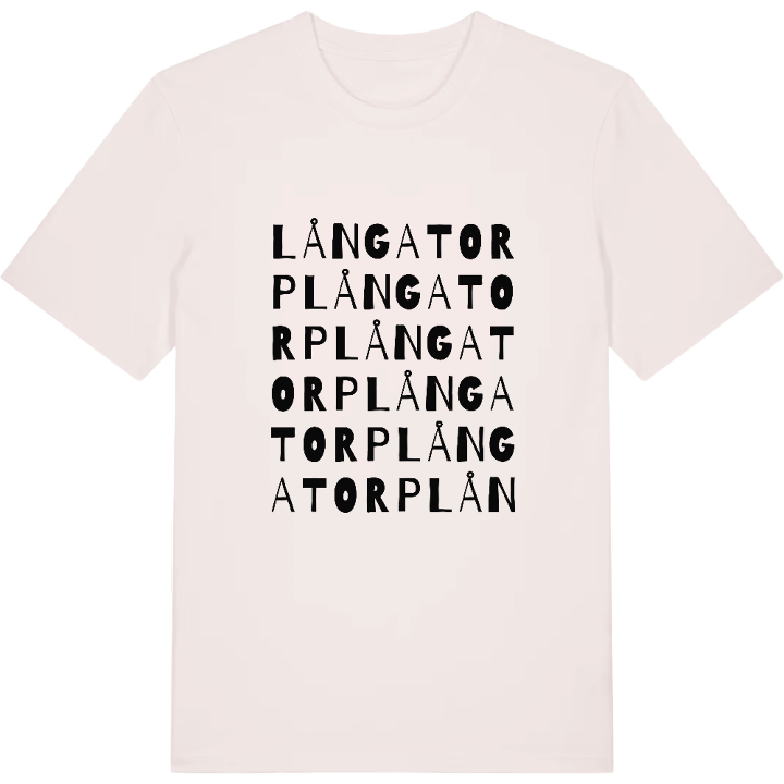 Långatorp ordleg T-shirt – t-shirt fra PinShirt