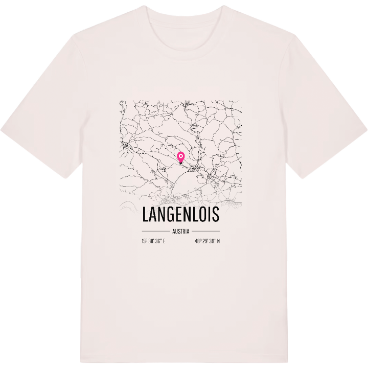 Langenlois kort T-shirt – t-shirt fra PinShirt