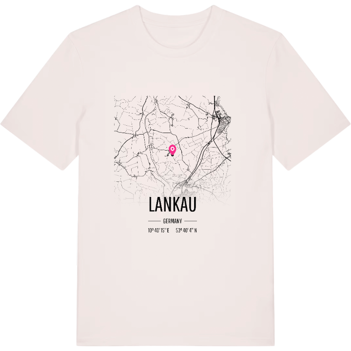 Lankau kort T-shirt – t-shirt fra PinShirt