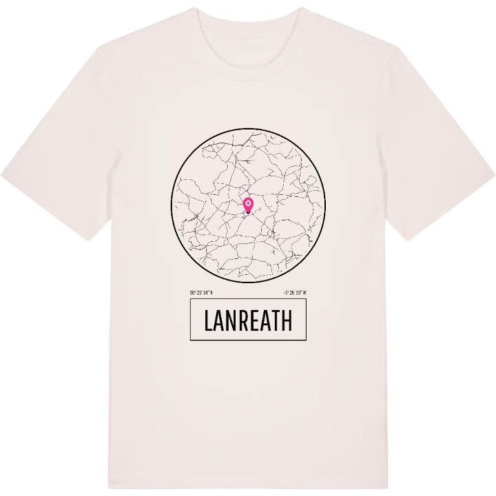 Lanreath T-shirt – t-shirt fra PinShirt