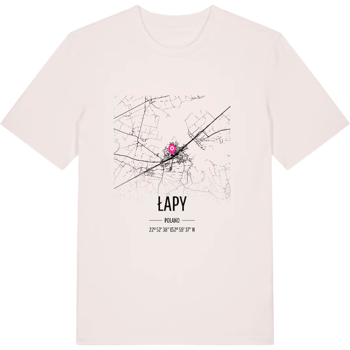 Łapy kort T-shirt – t-shirt fra PinShirt