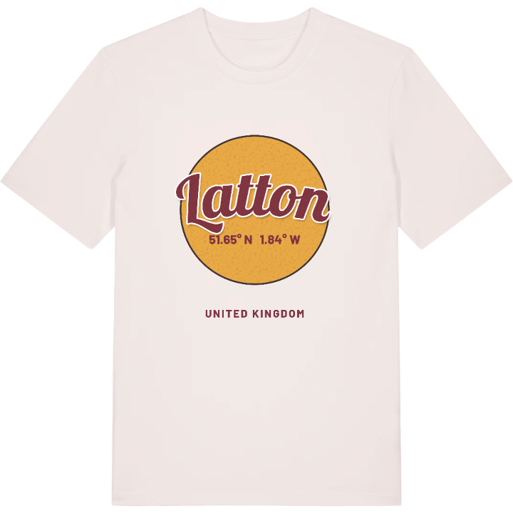Latton cirkel T-shirt – t-shirt fra PinShirt