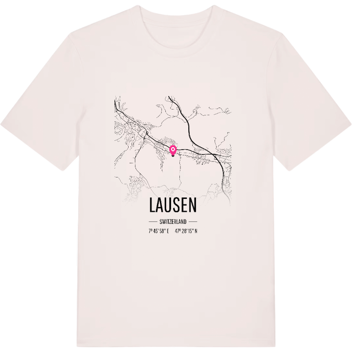 Lausen kort T-shirt – t-shirt fra PinShirt