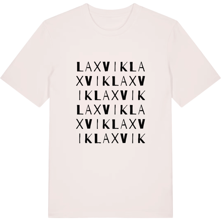 Laxvik ordleg T-shirt – t-shirt fra PinShirt