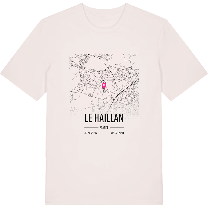 Le Haillan kort T-shirt – t-shirt fra PinShirt