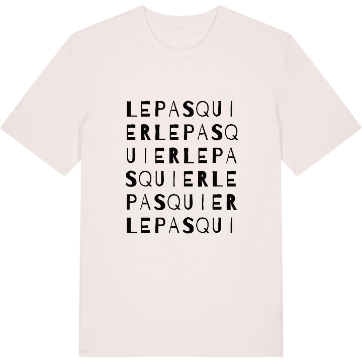 Le Pasquier ordleg T-shirt – t-shirt fra PinShirt